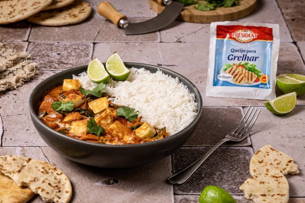 Caril de Halloumi Caril de Halloumi